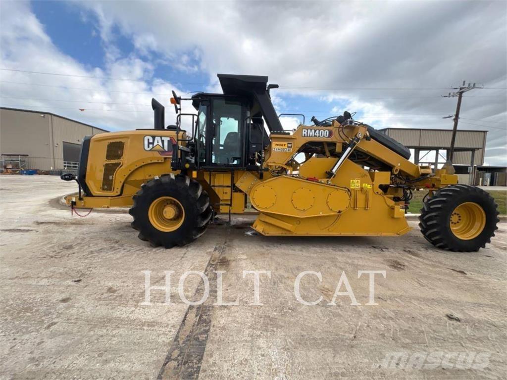 CAT RM400 CAB معدات إعادة تدوير الأسفلت