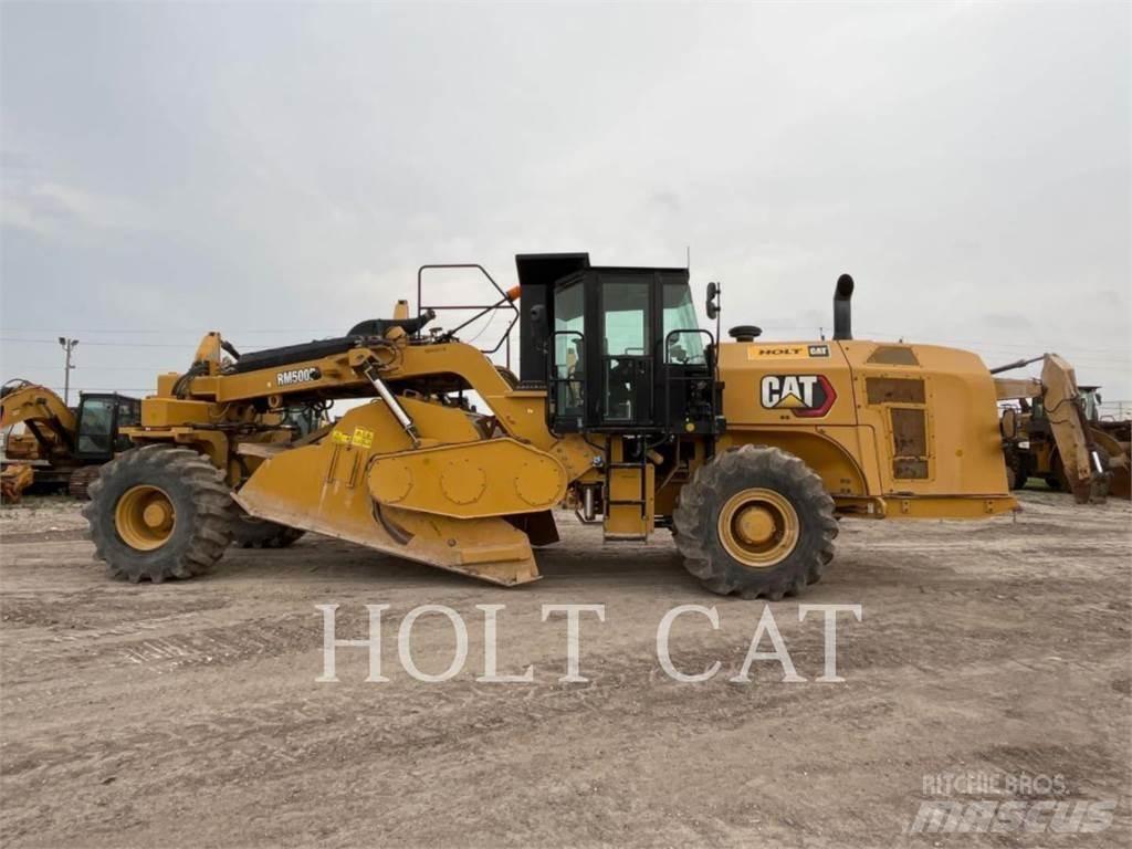CAT RM500B CAB معدات إعادة تدوير الأسفلت
