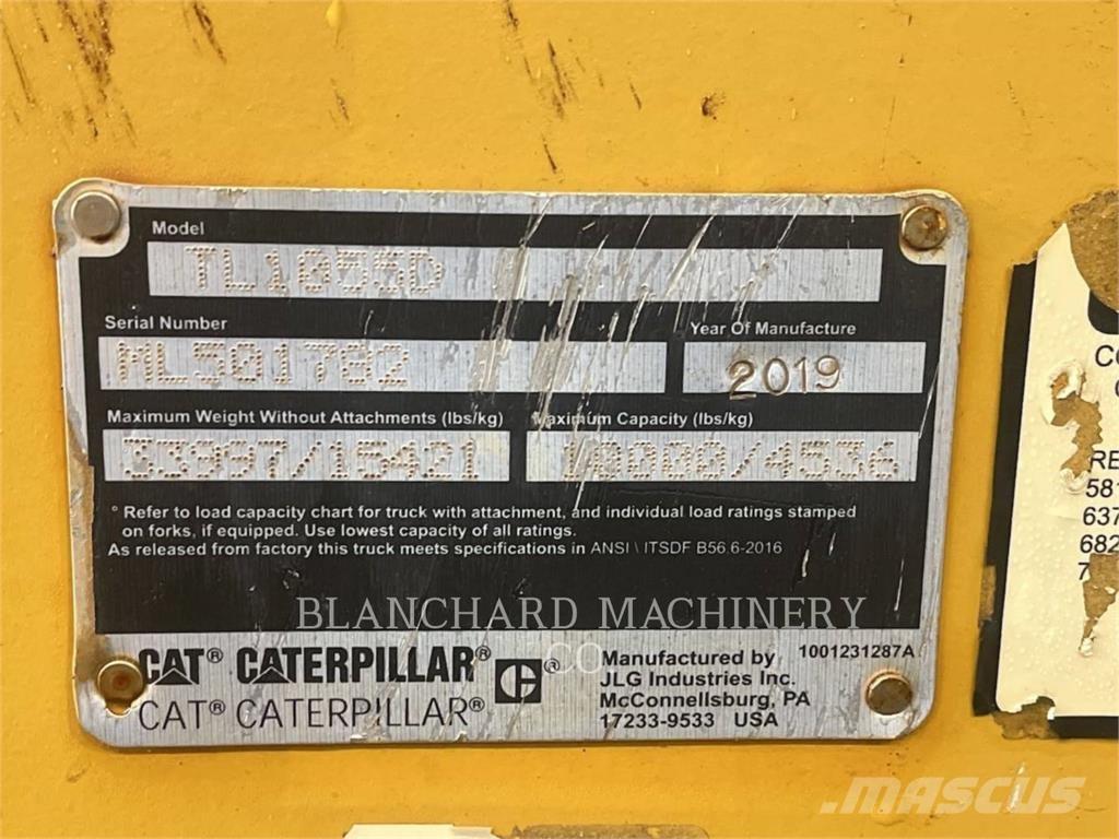 CAT TL1055D مناولات متداخلة