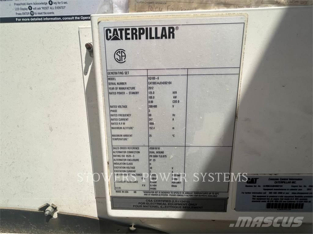 CAT XQ100 مولدات أخرى