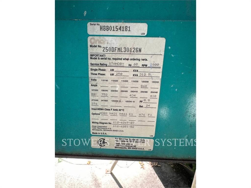 Cummins 250DFML مولدات ديزل