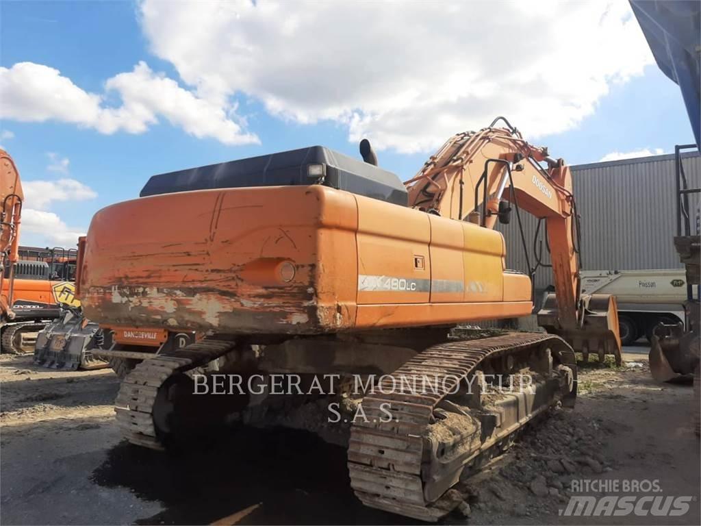 Doosan DX480LC حفارات زحافة