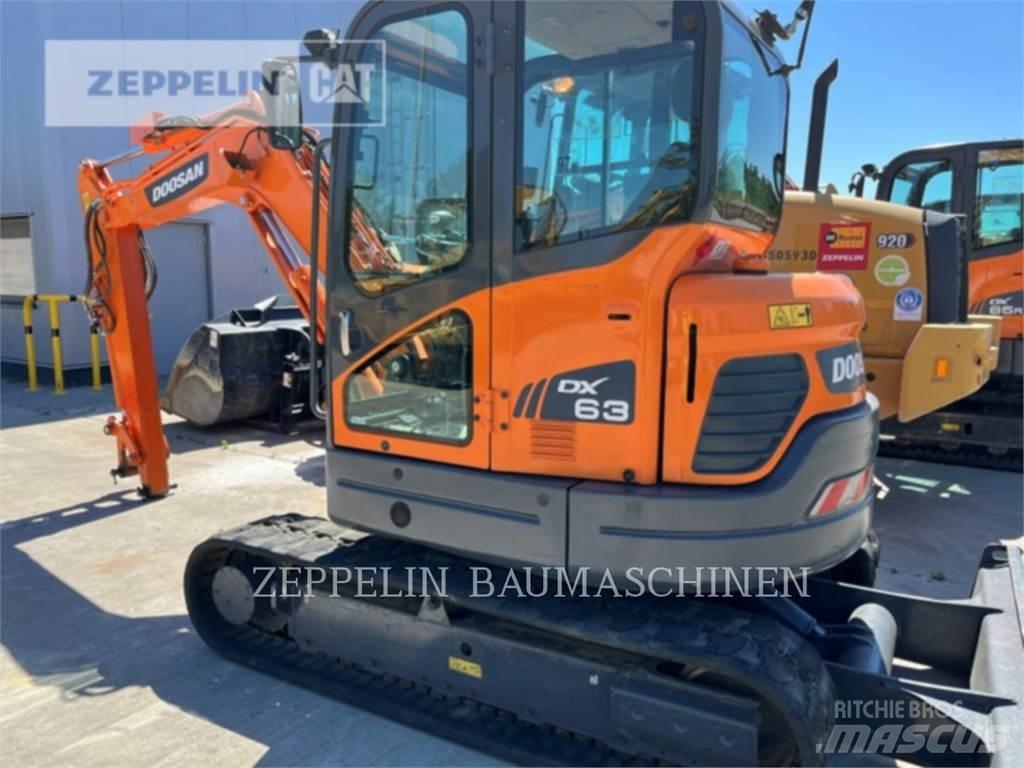 Doosan DX63-3 حفارات زحافة