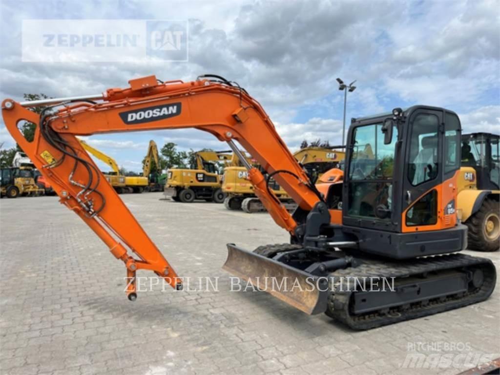 Doosan DX85R-3 حفارات زحافة