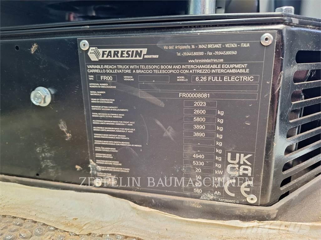 Faresin 6.26E مناولات متداخلة