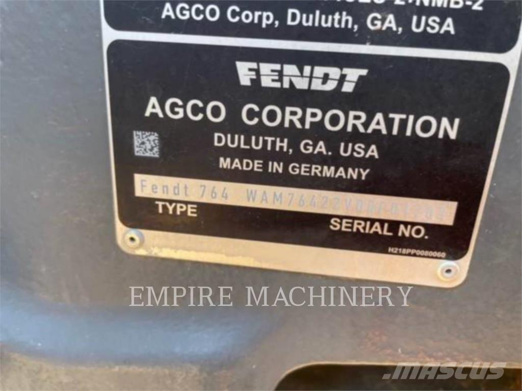 Fendt FT722G6 الجرارات