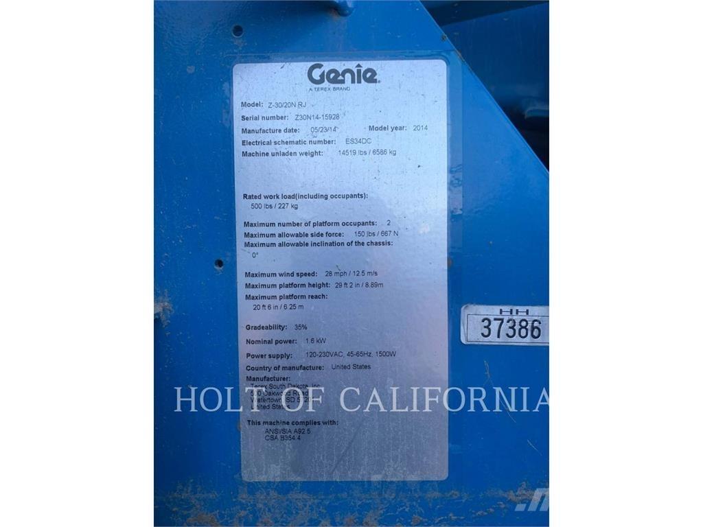 Genie BOOM Z30 رافعات سلة مفصلية