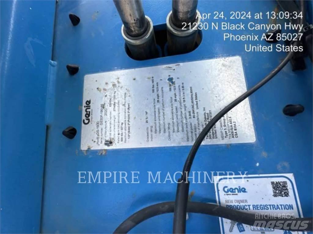 Genie GS1930 رافعات سلة مفصلية