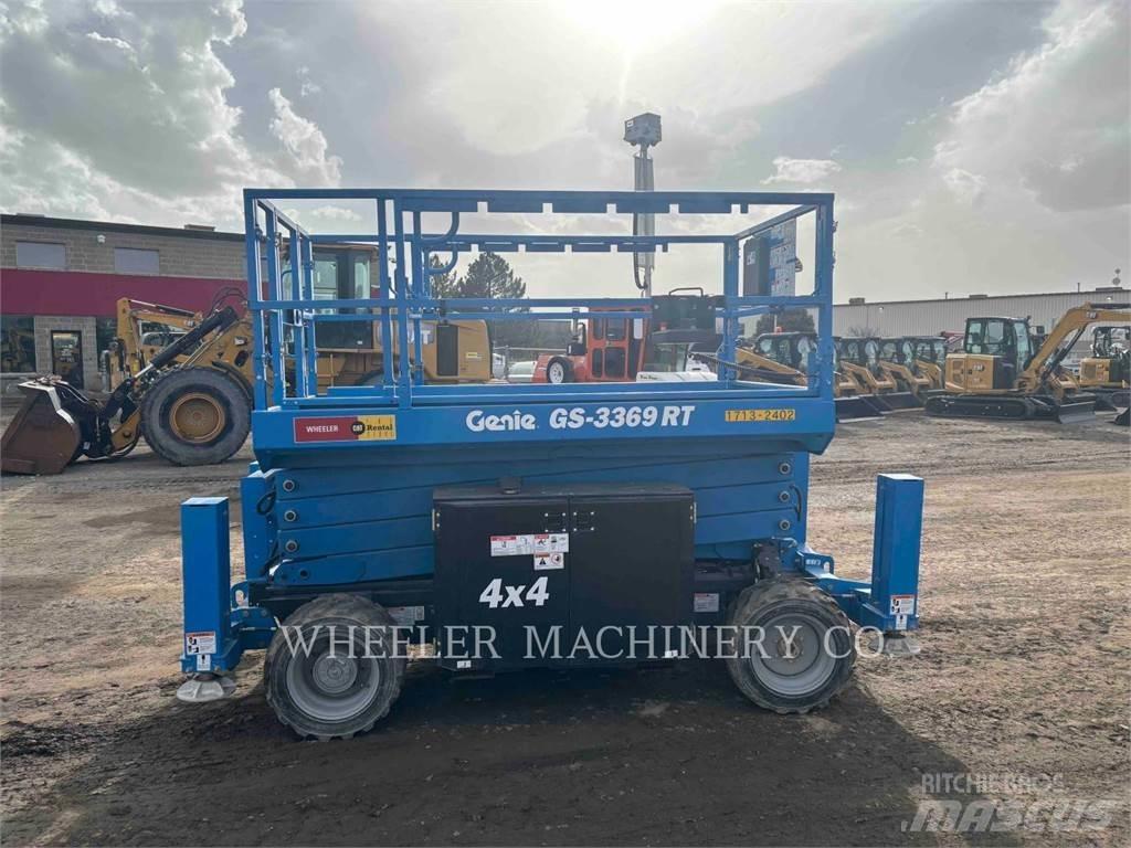 Genie GS3369 RT رافعات مقصية الشكل