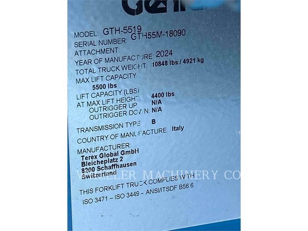 Genie GTH-5519 مناولات متداخلة