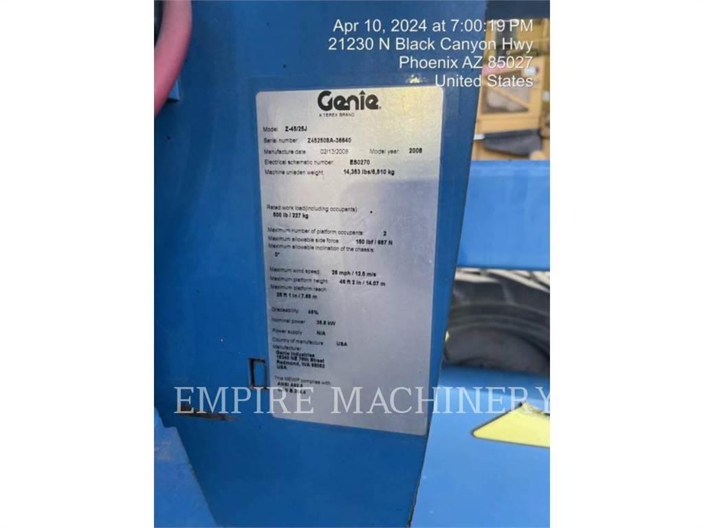 Genie Z-45/25J رافعات سلة مفصلية