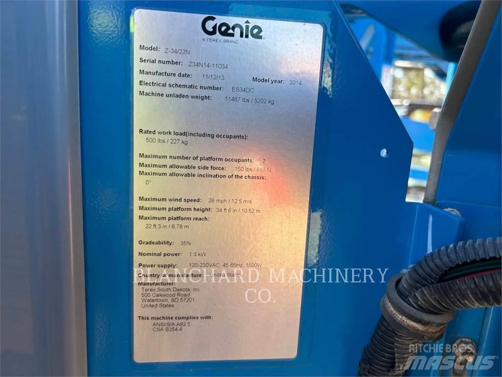 Genie Z34/22 رافعات سلة مفصلية