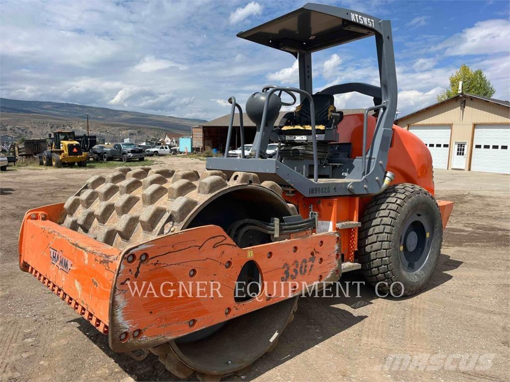 Hamm 3307 مداحل أحادية الأسطوانة