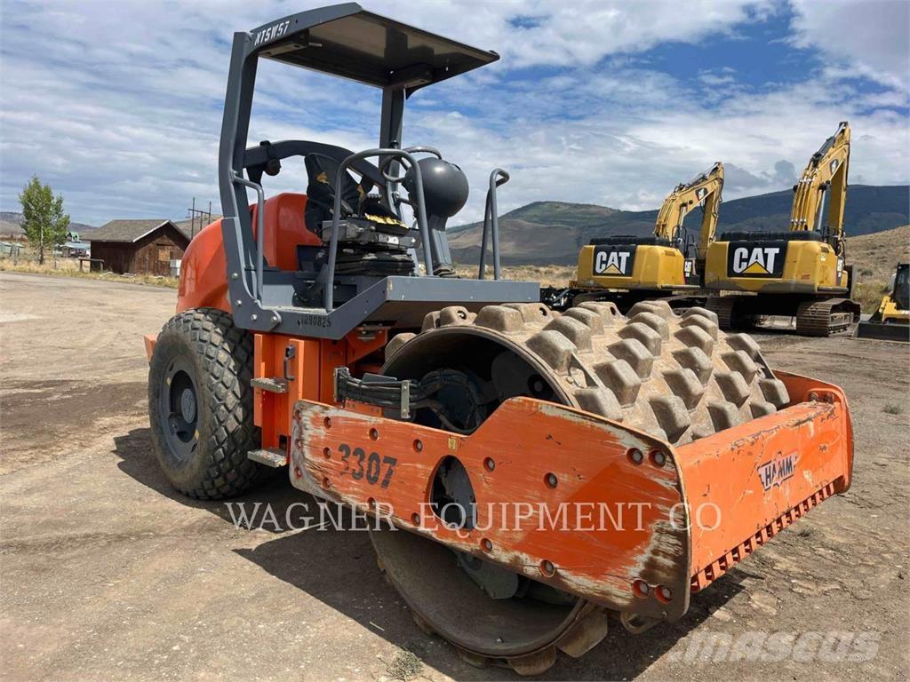 Hamm 3307 مداحل أحادية الأسطوانة