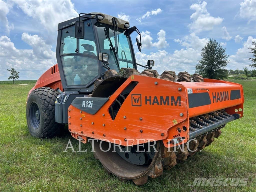 Hamm H12I مداحل أحادية الأسطوانة