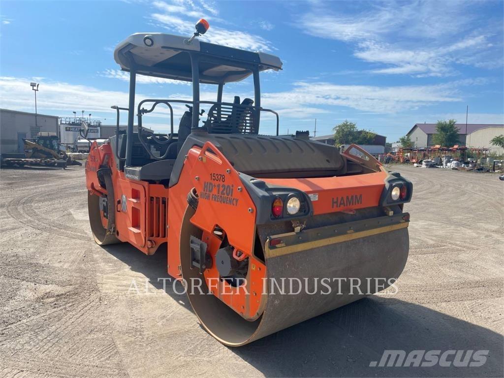 Hamm HD120IW-HF مداحل ثنائية الاسطوانة