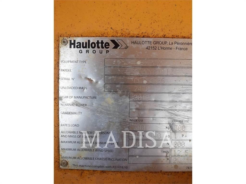 Haulotte COMPACT12 رافعات مقصية الشكل