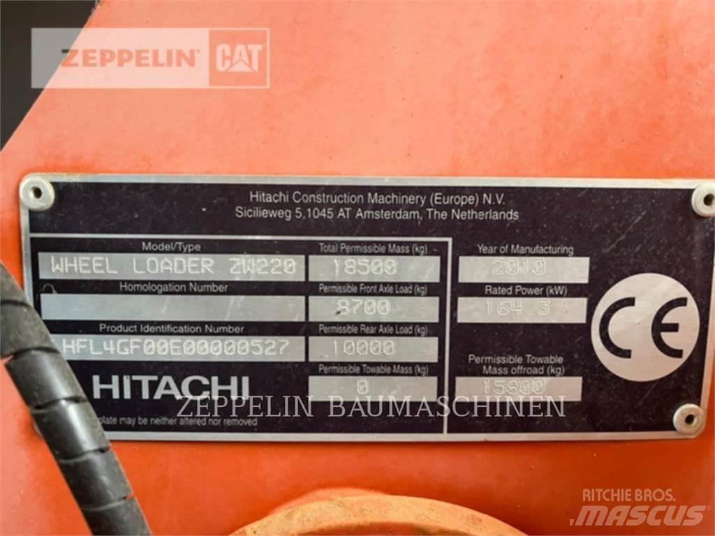 Hitachi ZW220 لوادر بعجل