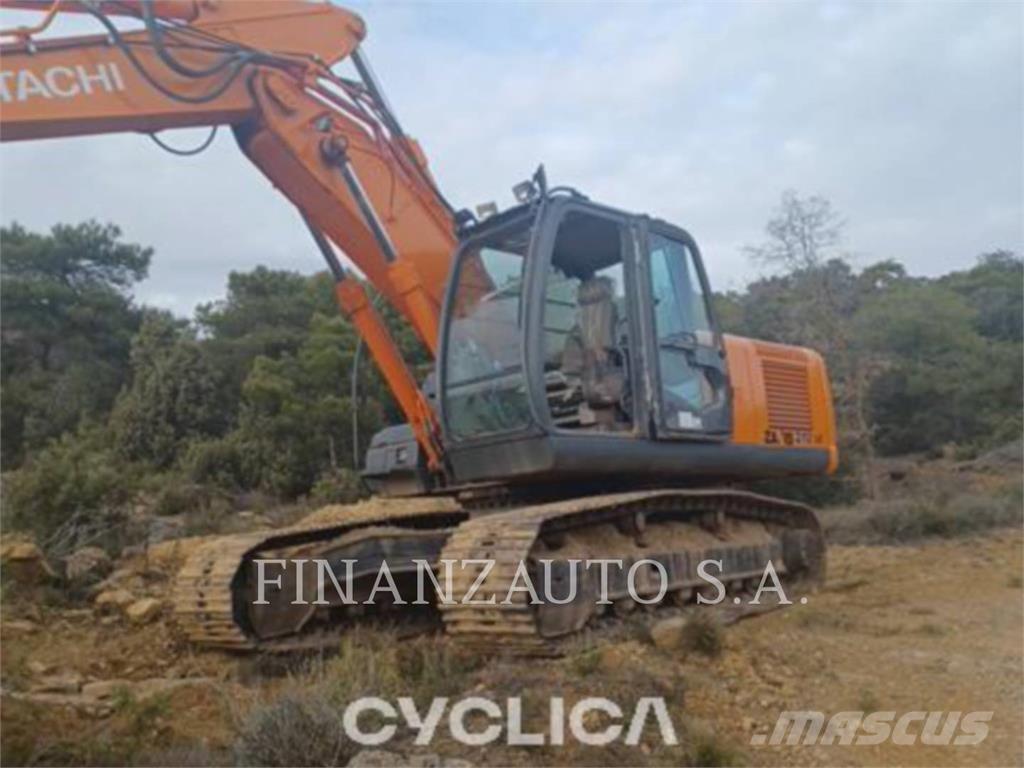 Hitachi ZX210 حفارات زحافة