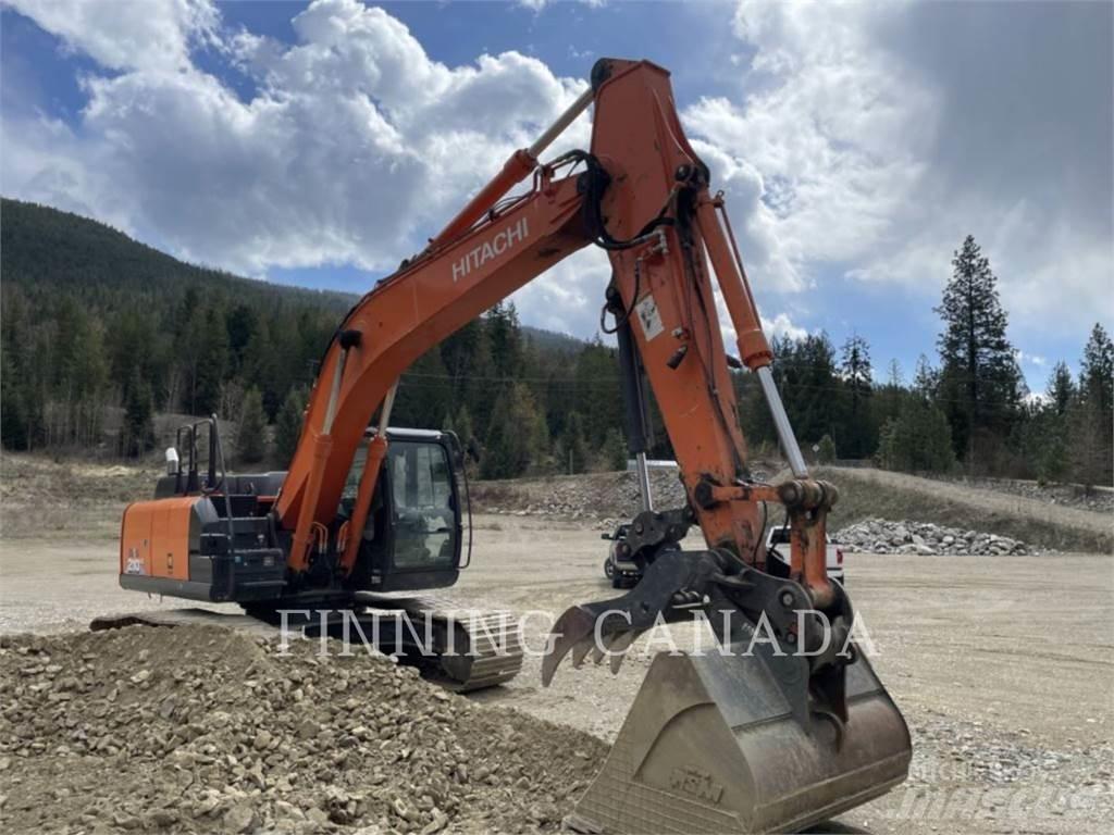 Hitachi ZX210LC حفارات زحافة