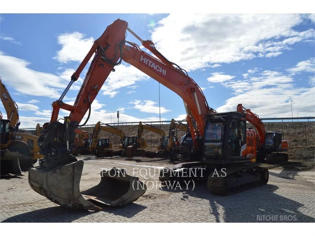 Hitachi ZX225 حفارات زحافة