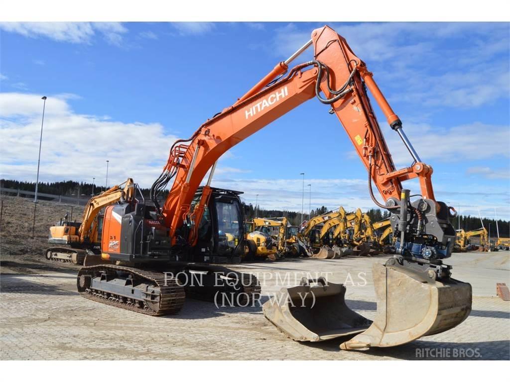 Hitachi ZX225 حفارات زحافة