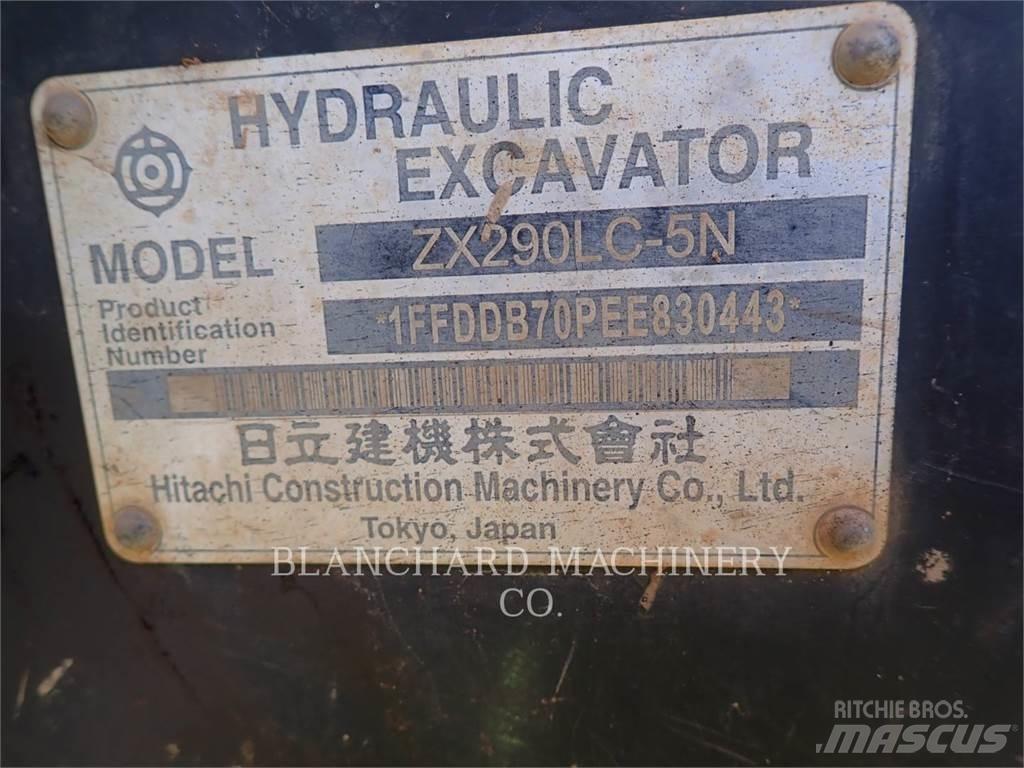Hitachi ZX290LC-5 حفارات زحافة