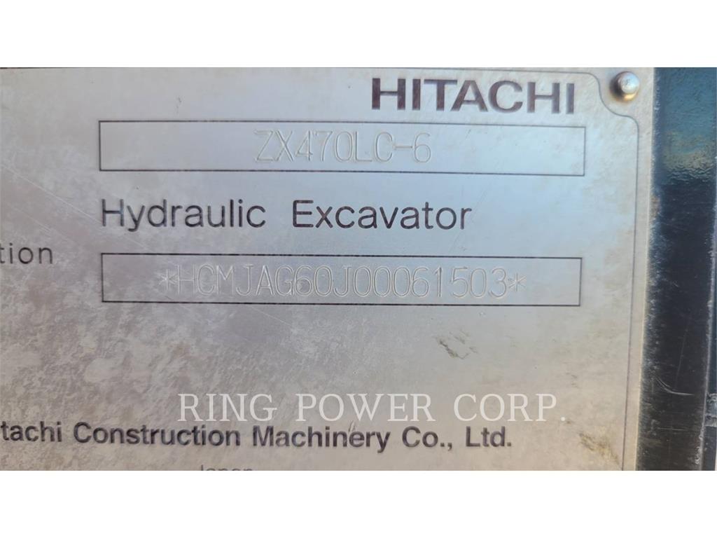 Hitachi ZX470LC6 حفارات زحافة