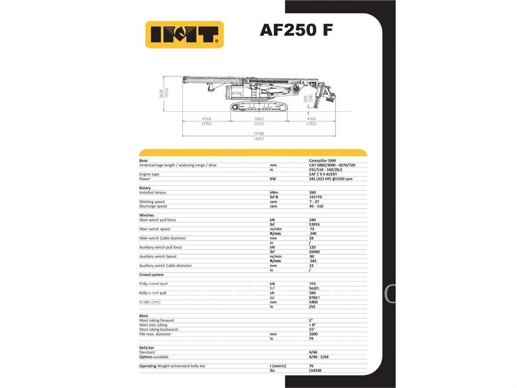 IMT AF250F معدات الثقب السطحي