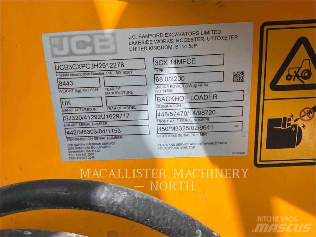 JCB 3CX لوادر ذات جرافات عكسية