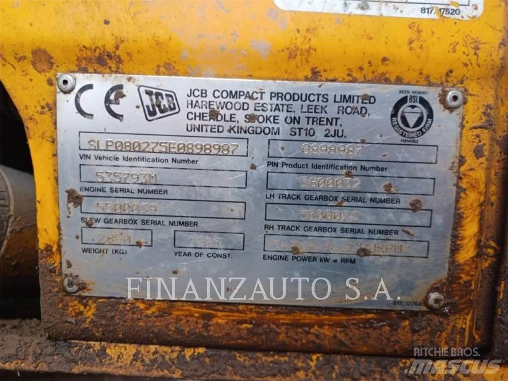 JCB 8027 حفارات زحافة