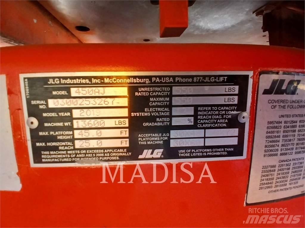 JLG 450AJ 4WD رافعات سلة مفصلية