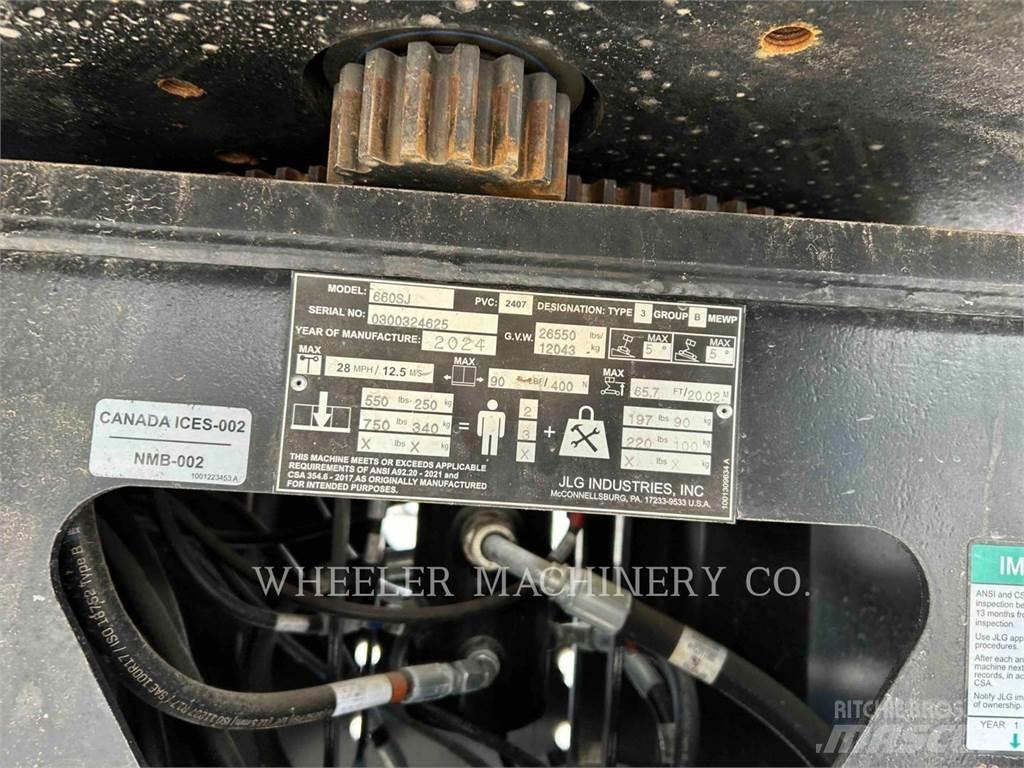 JLG 660SJ SP رافعات سلة مفصلية
