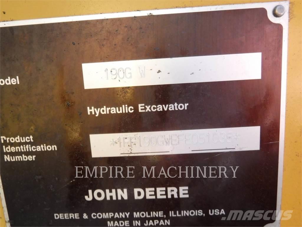 John Deere 190G حفارات زحافة
