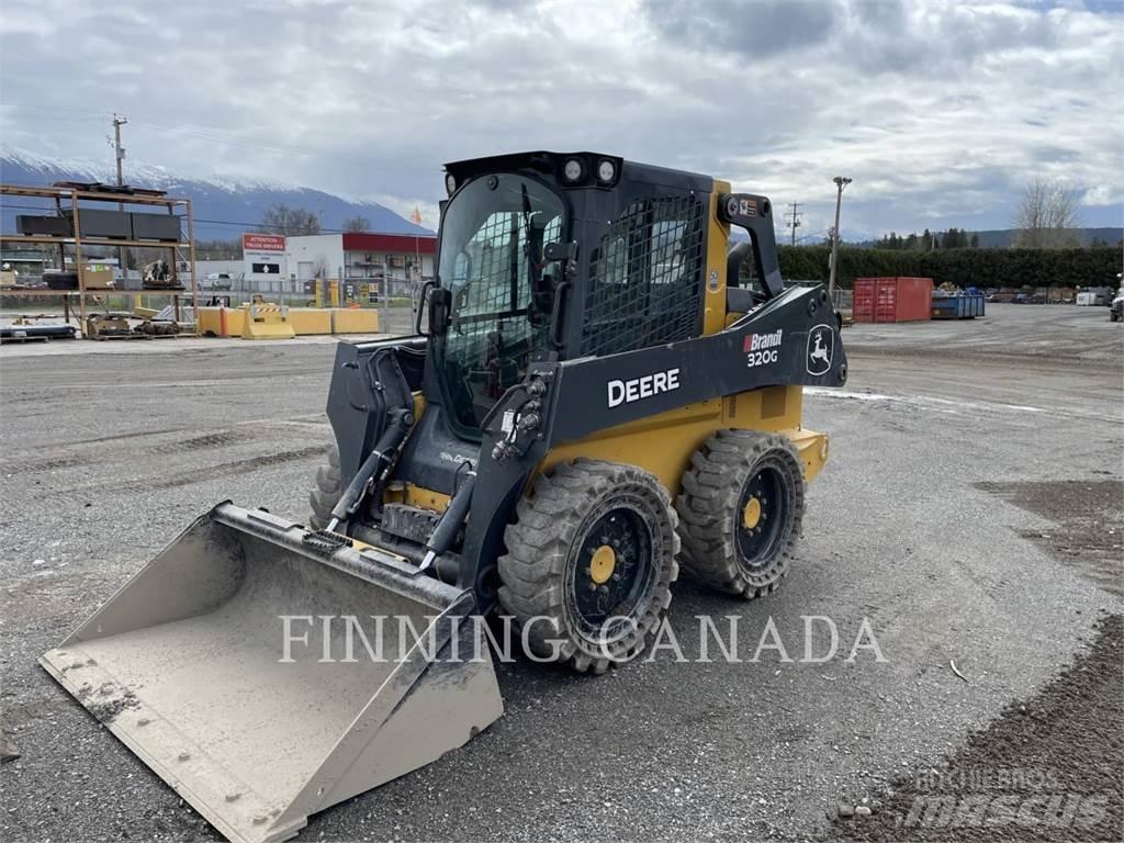 John Deere 320G لوادر انزلاقية التوجيه