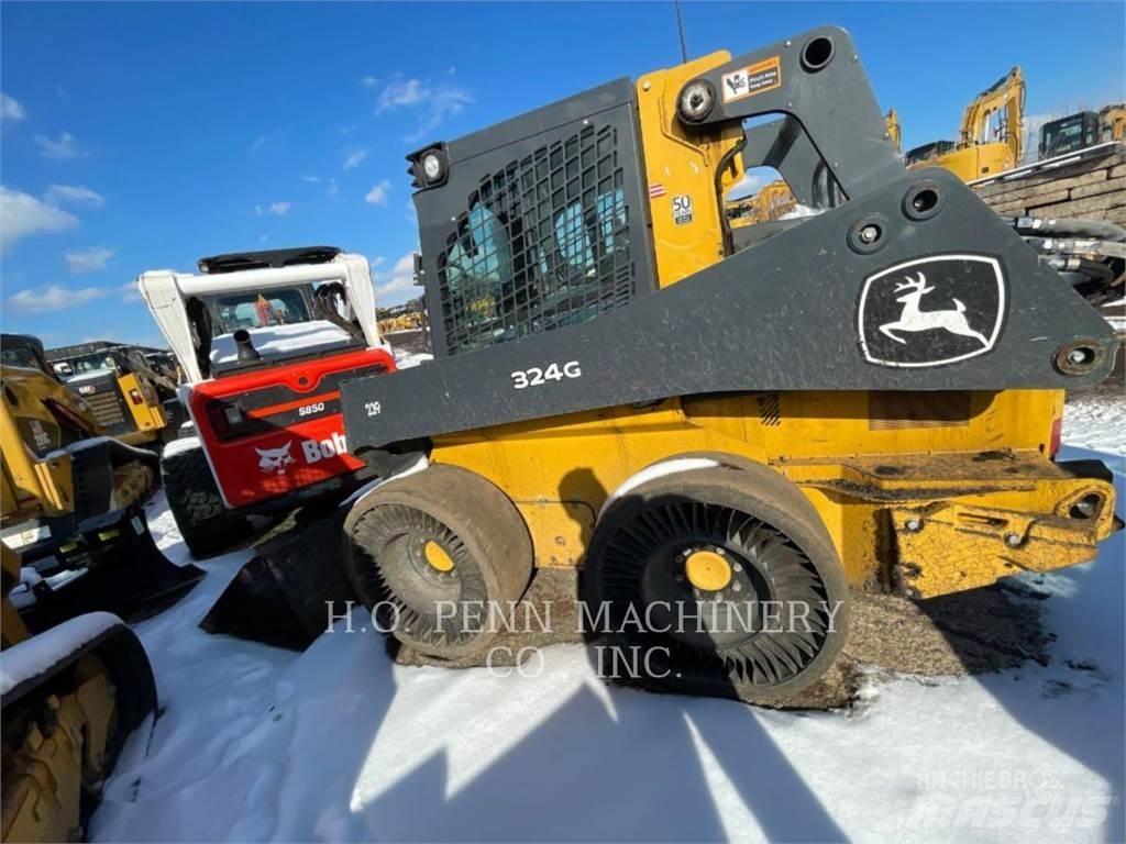 John Deere 324G لوادر انزلاقية التوجيه
