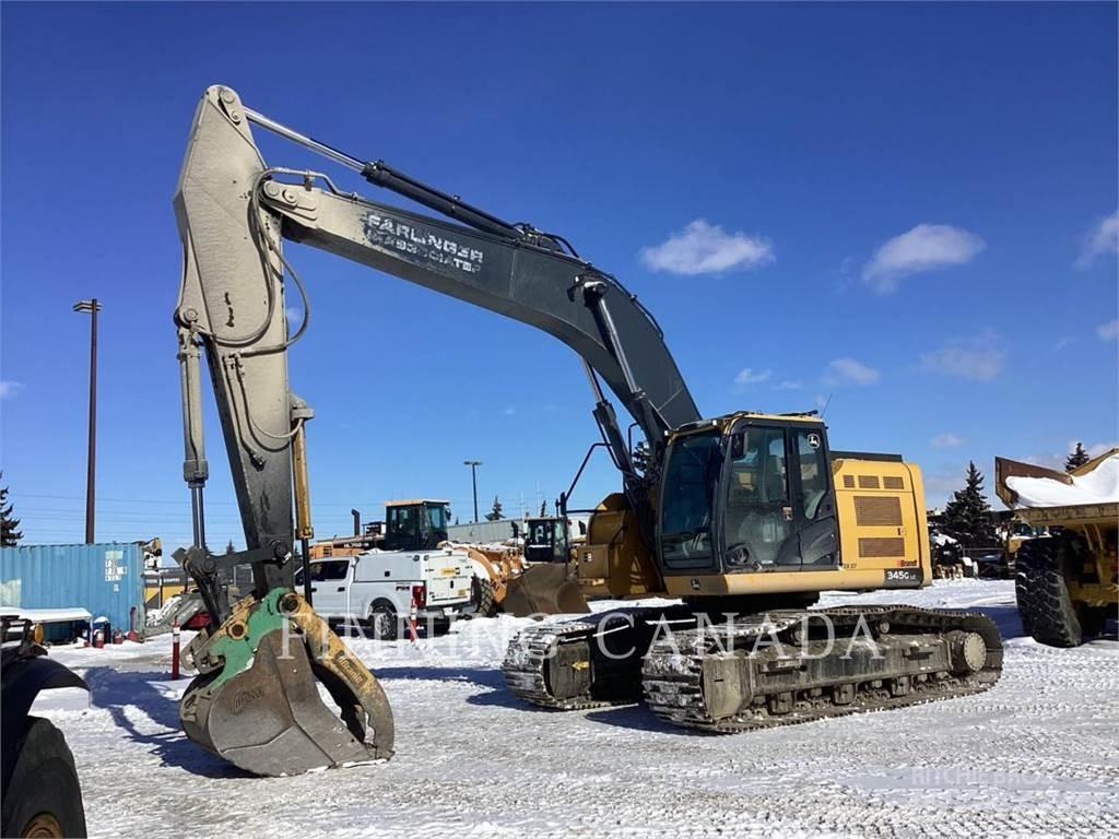 John Deere 345G LC حفارات زحافة