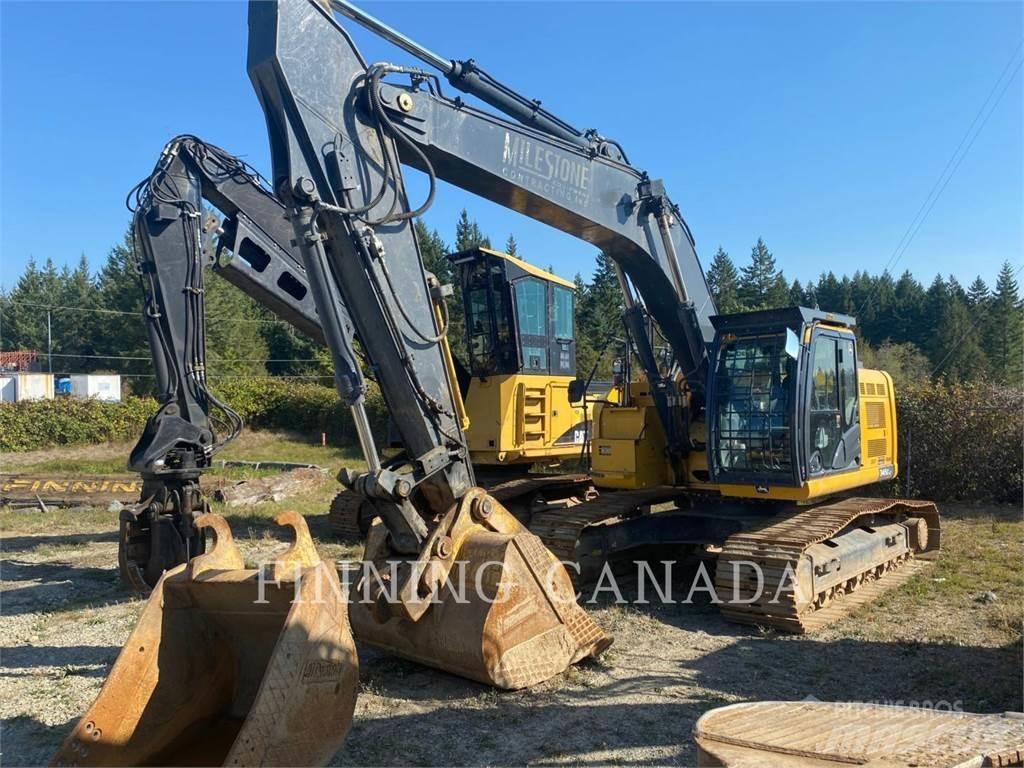 John Deere 345G LC حفارات زحافة