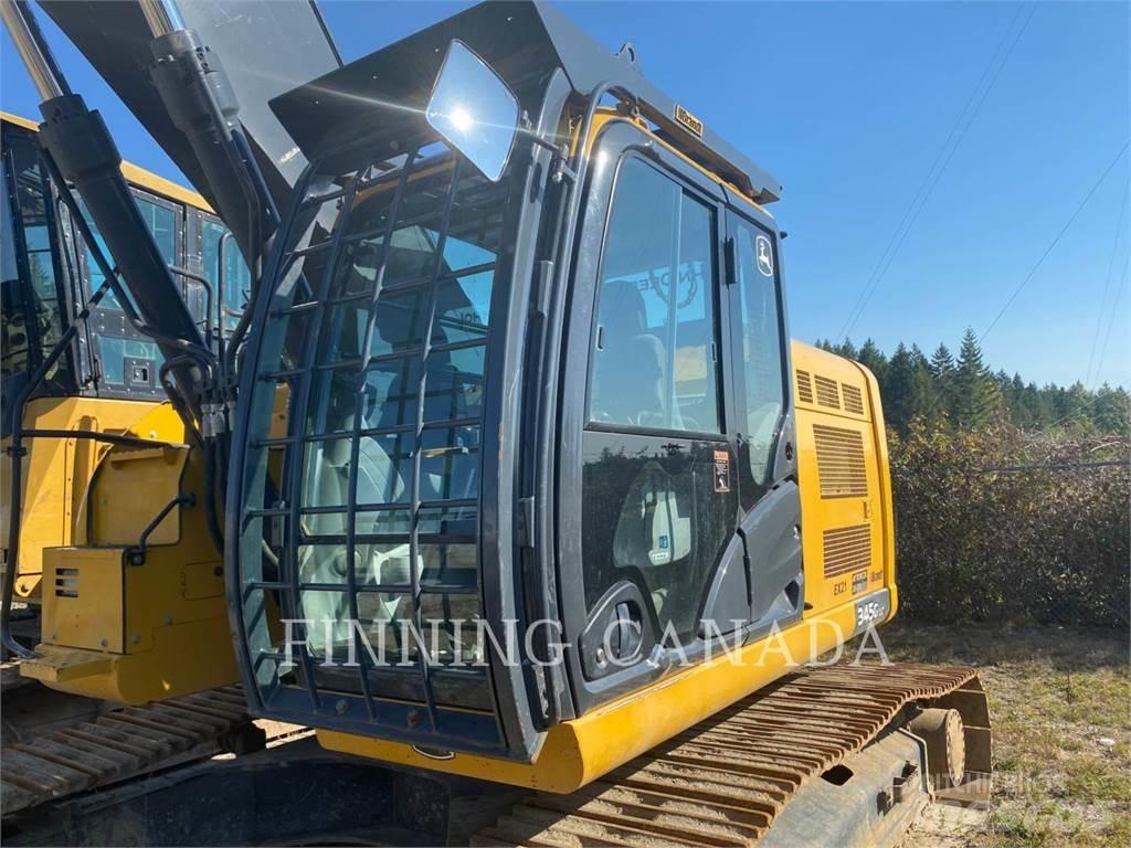John Deere 345G LC حفارات زحافة