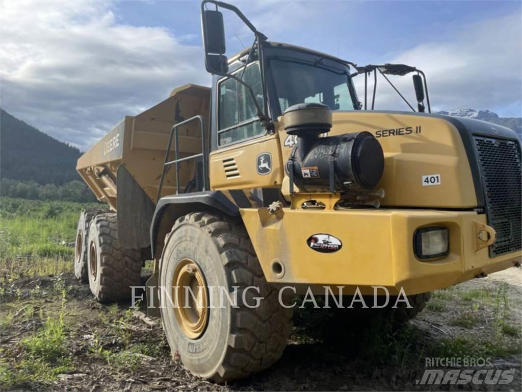 John Deere 400D ساحبات مفصلية