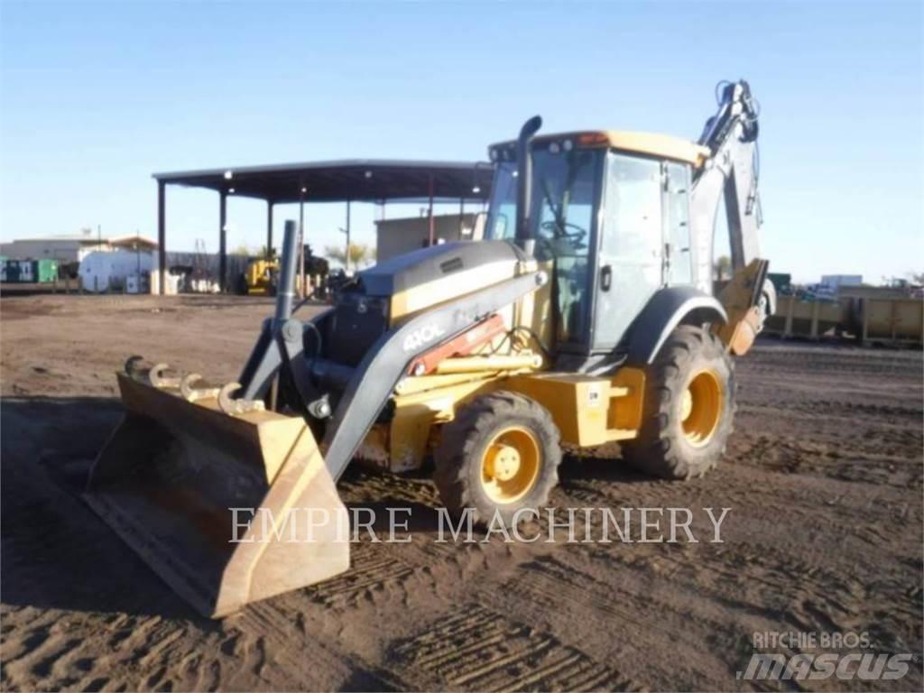 John Deere 410L لوادر ذات جرافات عكسية