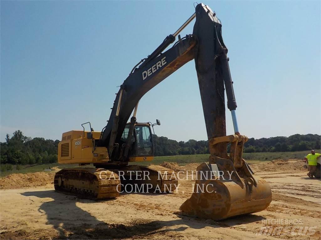 John Deere 450D L حفارات زحافة