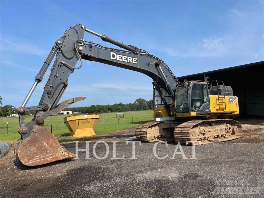 John Deere 470G-LC حفارات زحافة