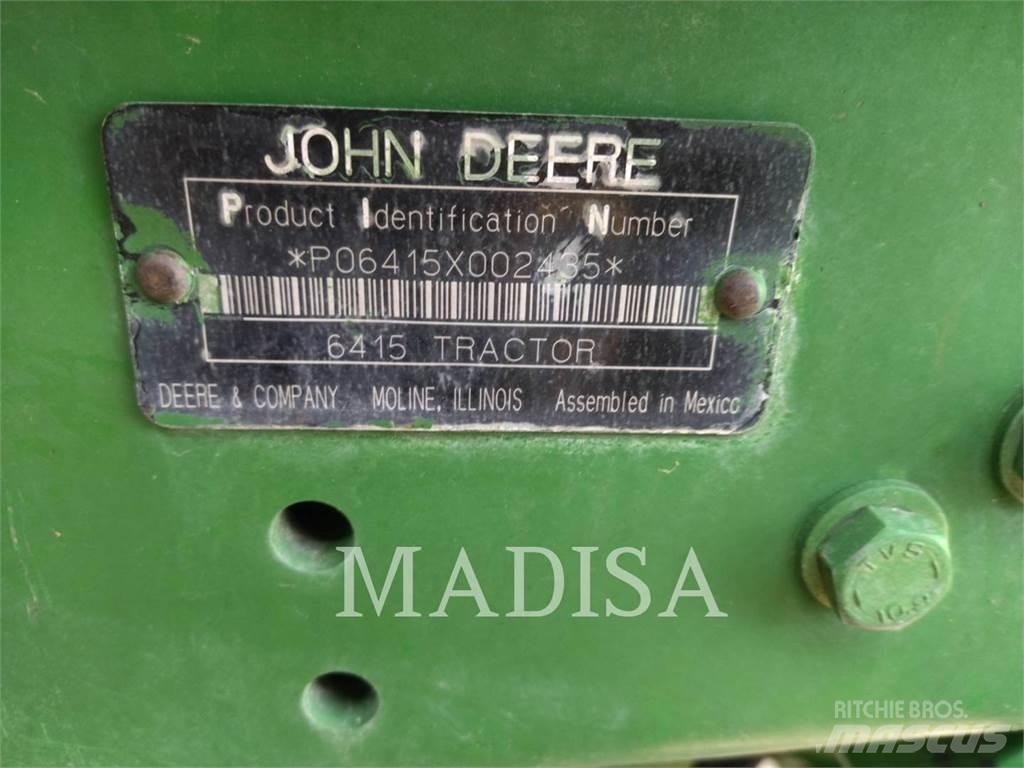 John Deere 6415 الجرارات
