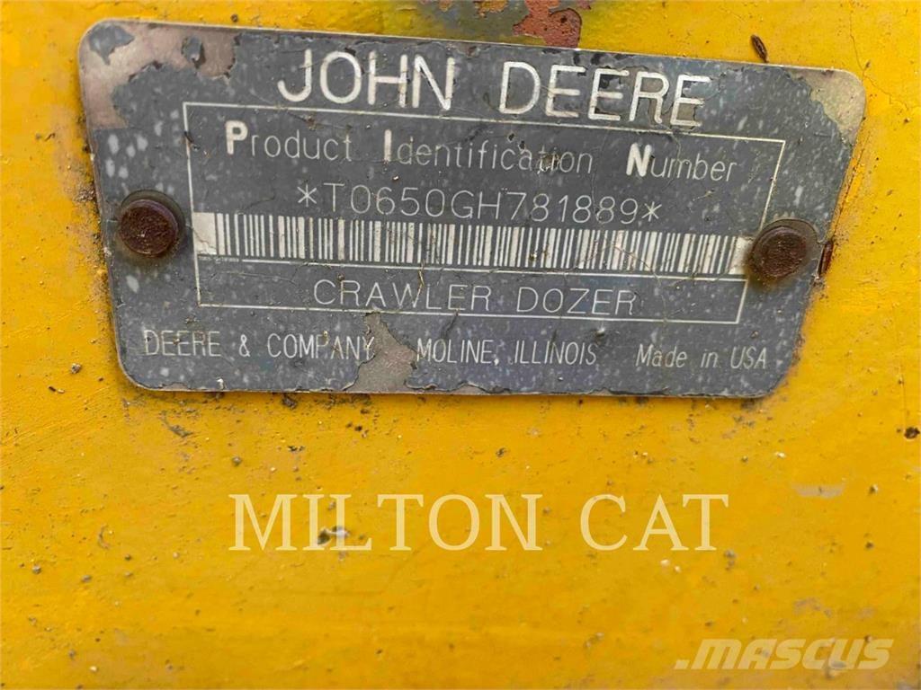 John Deere 650G بلدوزرات مجنزرة