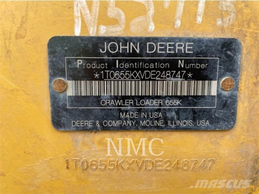 John Deere 655 لوادر زحافة