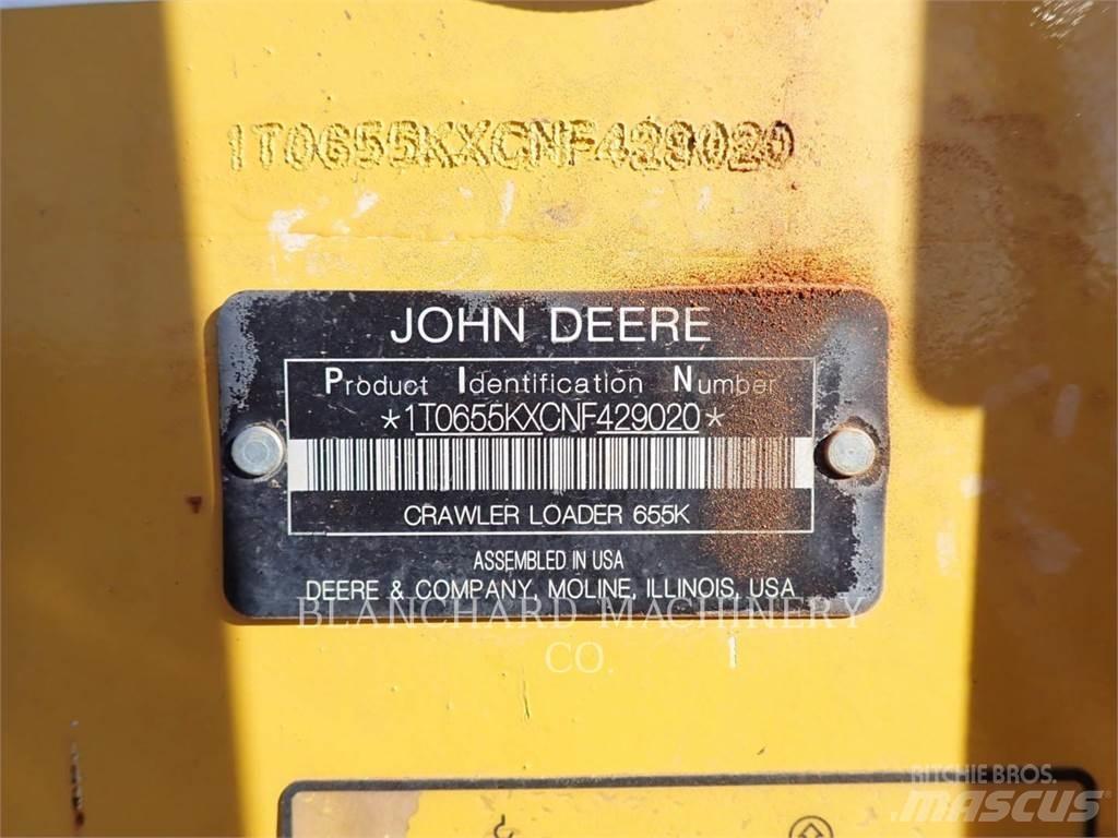 John Deere 655K لوادر زحافة