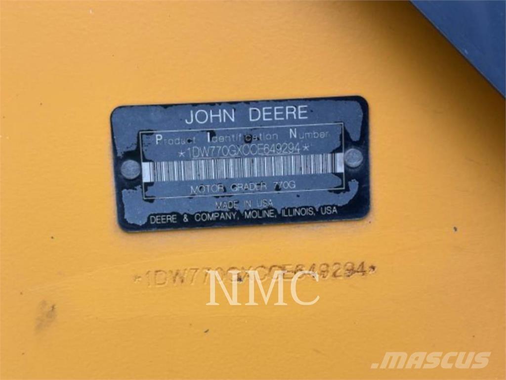 John Deere 770G_JD معدات تمهيد الطرق