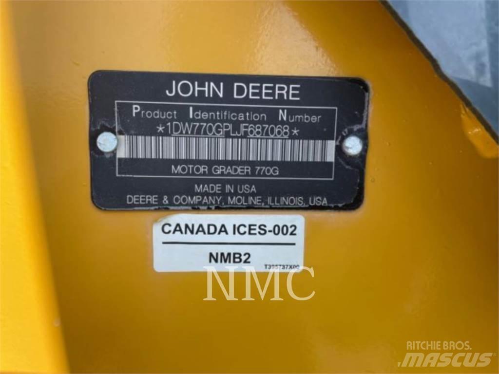 John Deere 770GP_JD معدات تمهيد الطرق