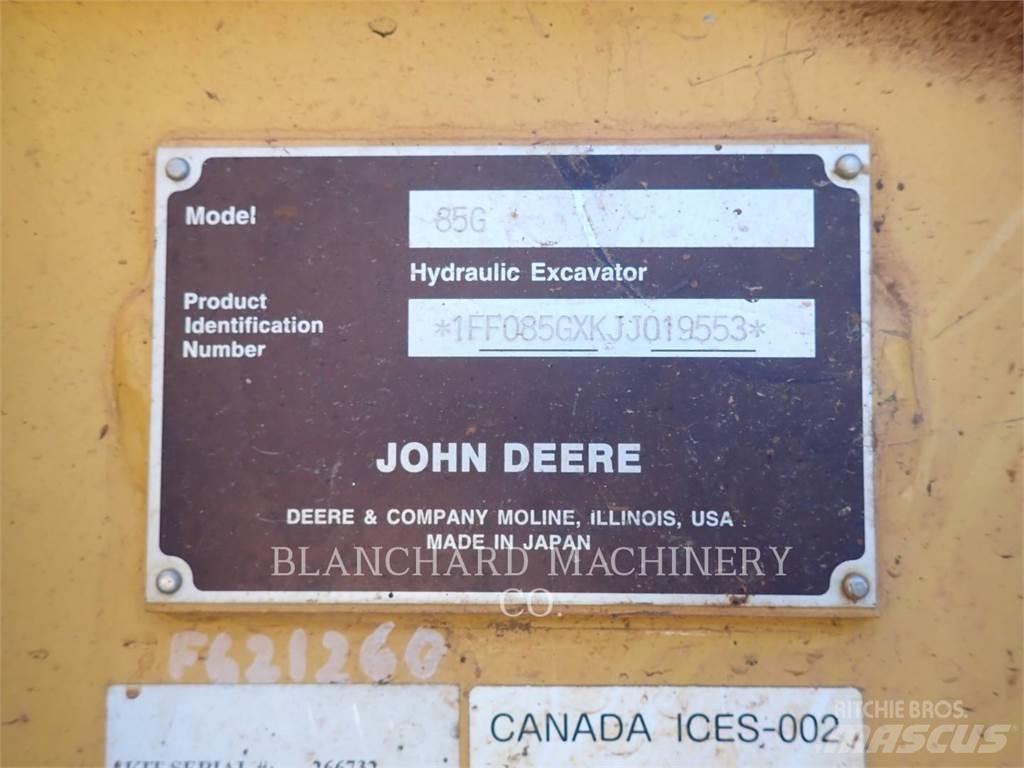 John Deere 85G حفارات زحافة